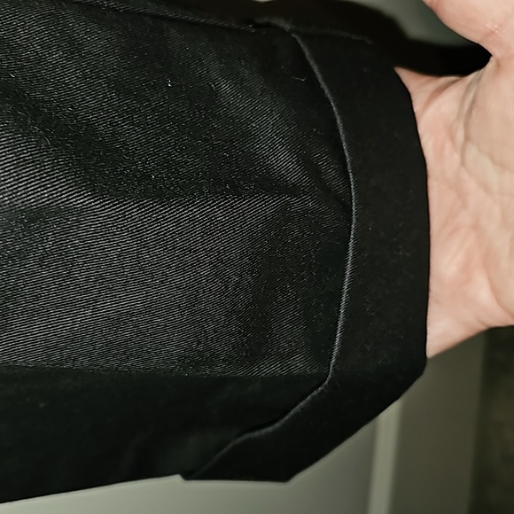 IZOD Wrinkle Resistant Heritage Chino Mens Double Pleated Navy Blue NWT 33Wx30L - Picture 3 of 13